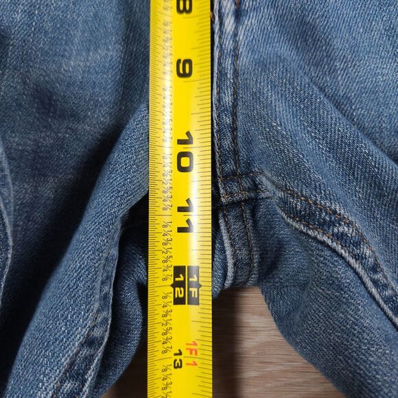 Peter Millar Crown Crafted Jeans Mens 40x34(32) Blue Stretch Denim 5-Pocket - Picture 12 of 16